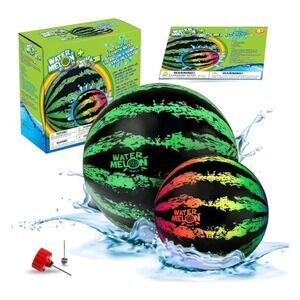 Water Melon Ball + Water Melon Jr Ball, Water Filled Balls For Pools